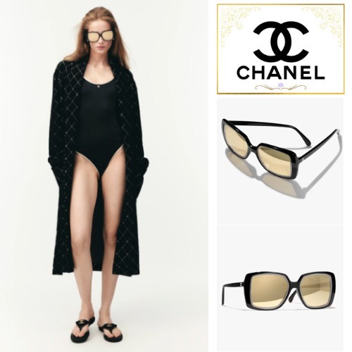 ギフトにも最適☆【CHANEL】スクエアサングラス
