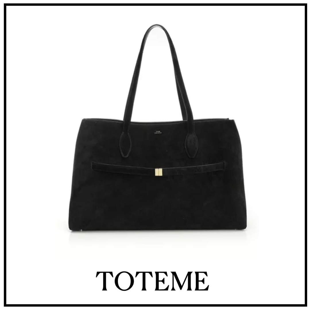 【TOTEME】Suede Tote Bag
