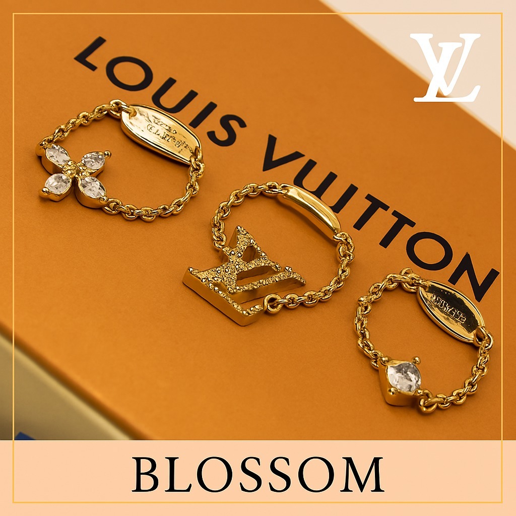 《Louis Vuitton》重ね付けも可愛い♪『セット リング・レディ』