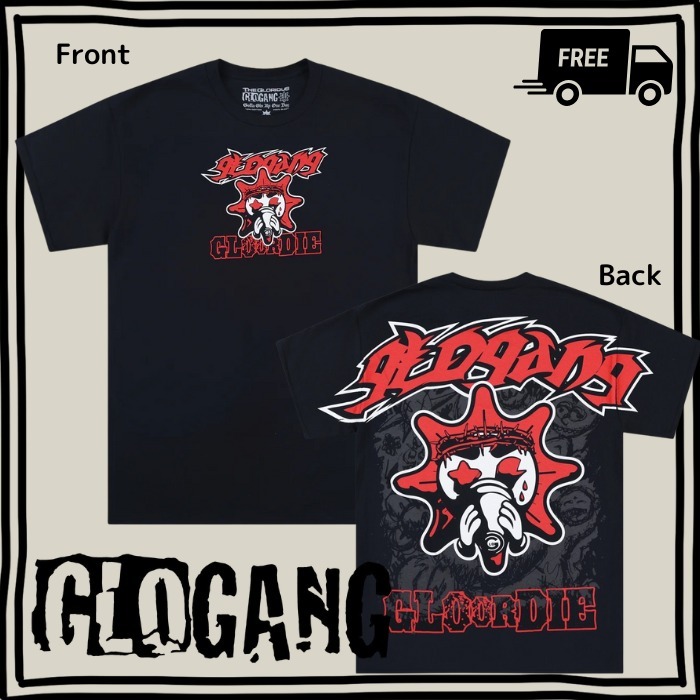 【GLOGANG】Glo or Die Tシャツ※送関込