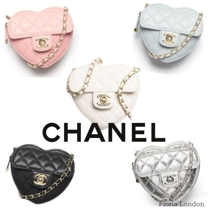 ハート CHANEL(シャネル) バッグ・カバン(レディース) - 海外