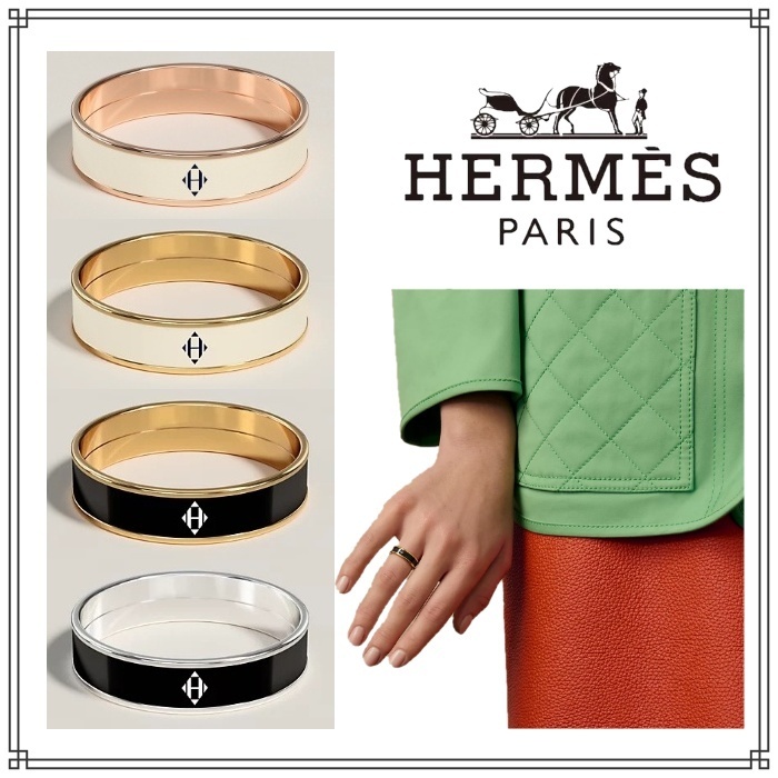 【HERMES】 シンプルリング 指輪 ＜ユニ＞PM