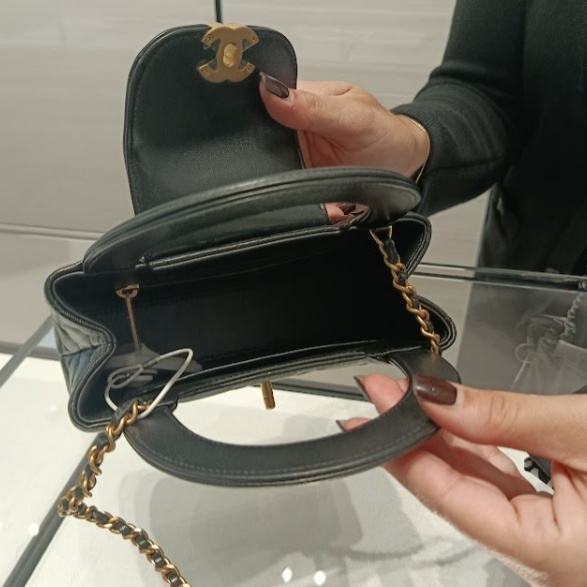 《大人気☆》CHANEL ミニケリー チェーンバッグ 25a