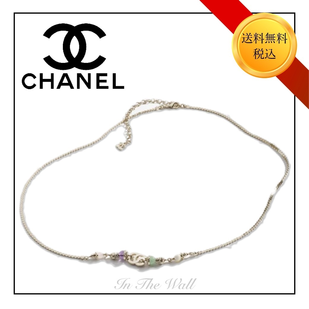25A★ラグジュアリーな装いで【CHANEL】チェーンベルト ビジュー