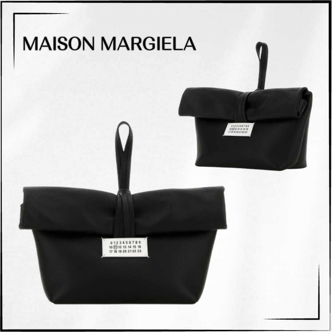 【MAISON MARGIELA】関税込☆ペーパー クラッチバッグ ブラック