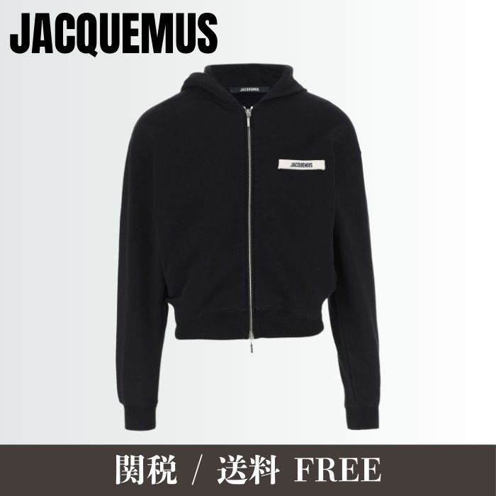 【大人気】JACQUEMUS ル フーディ ジップ グログラン パーカー