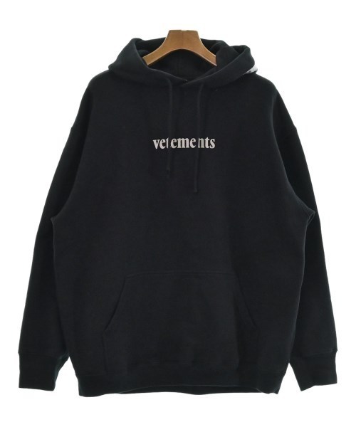VETEMENTS ヴェトモン パーカー 黒 S 2026824A0001