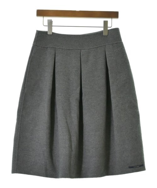 S Max Mara ひざ丈スカート グレー 4214224D0033