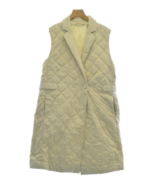 S Max Mara ダウンコート ベージュ 4214225J0004