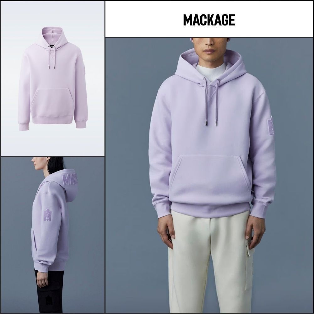 【Mackage】KRYS-R Chris R Hooded Sweatshirt Light Purple