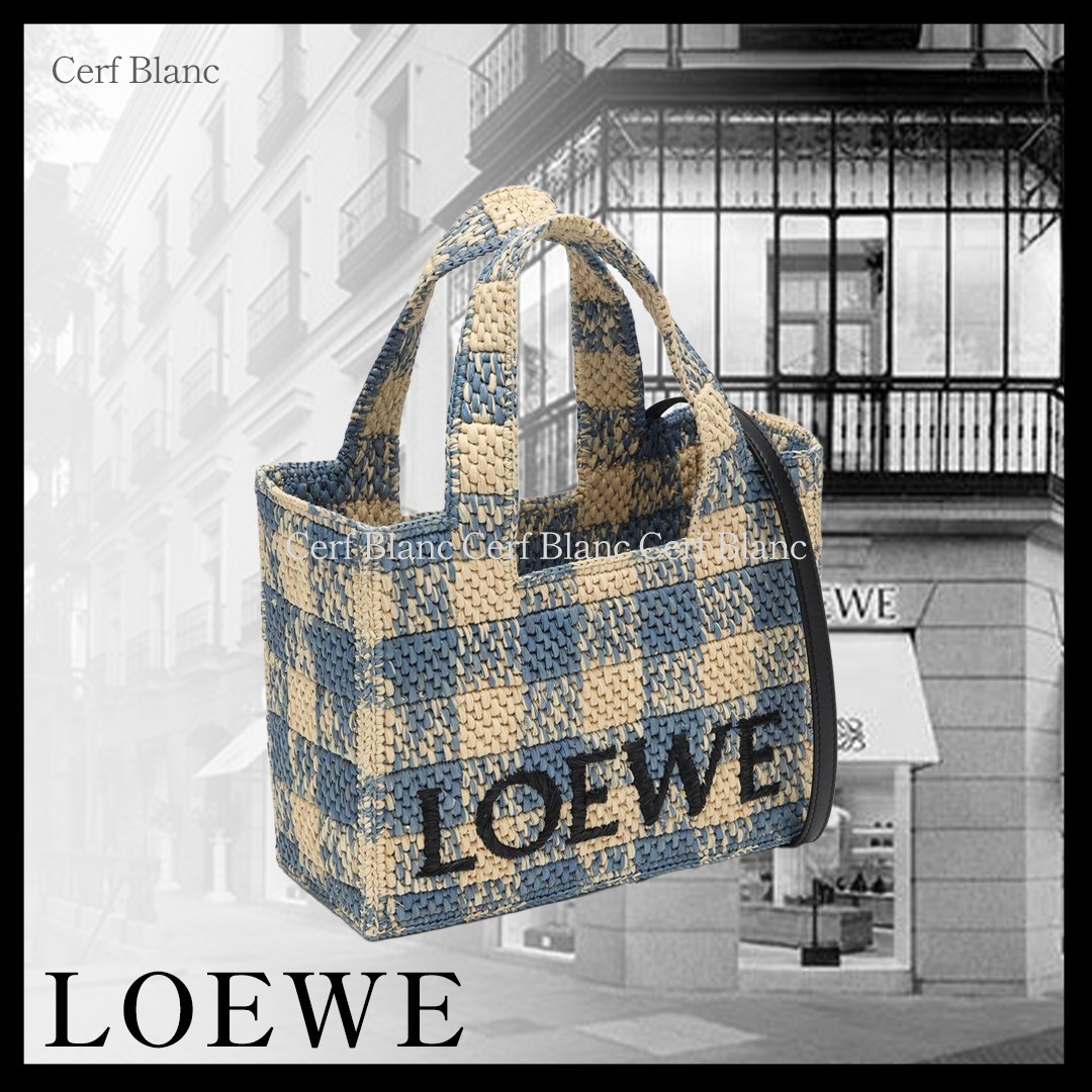 ラフィアバッグ【LOEWE】スモールトート