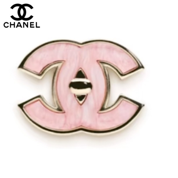 【目を惹く可愛さCCロゴ25B】CHANEL ブローチ