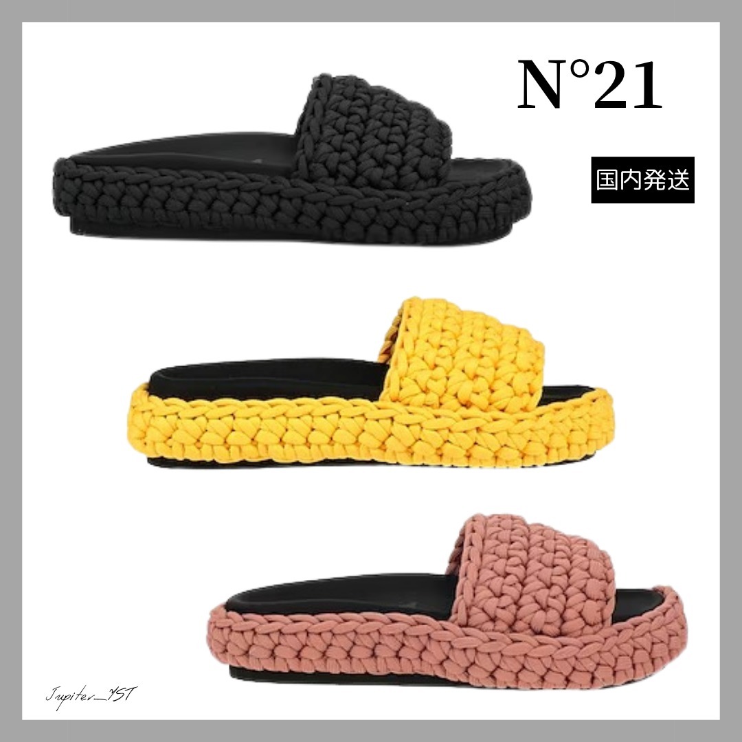 N°21☆フラットサンダル【送料関税込】