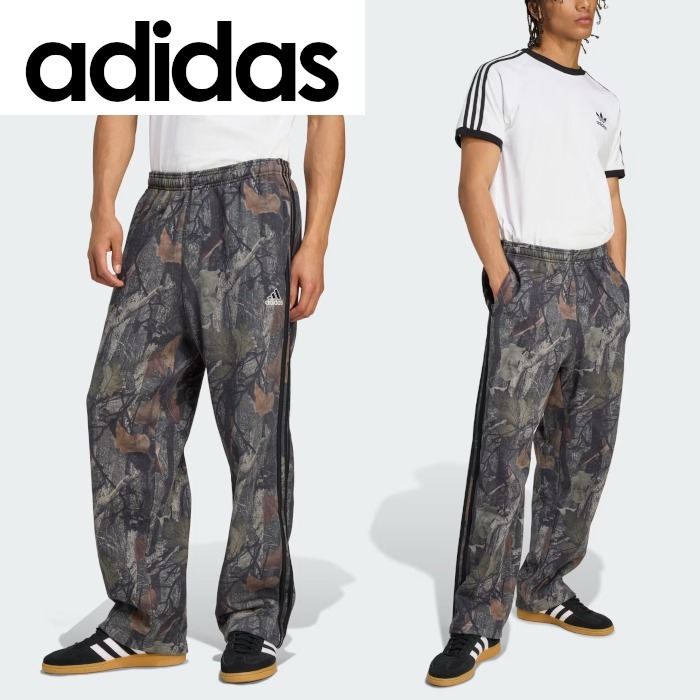 【関税・送料込み】adidas カモフラージュ スウェットパンツ