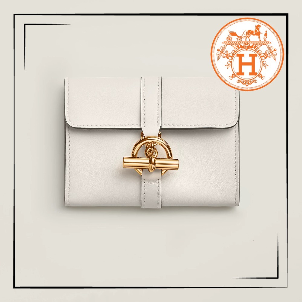 エレガントで上品に♪【HERMES】グレナン コンパクト 財布