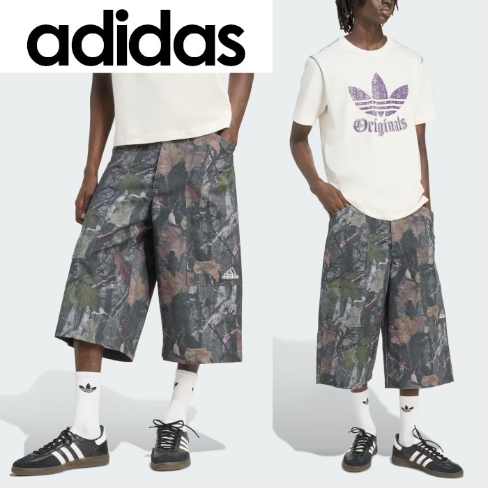 【関税・送料込み】adidas カモフラージュ チノ ショーツ