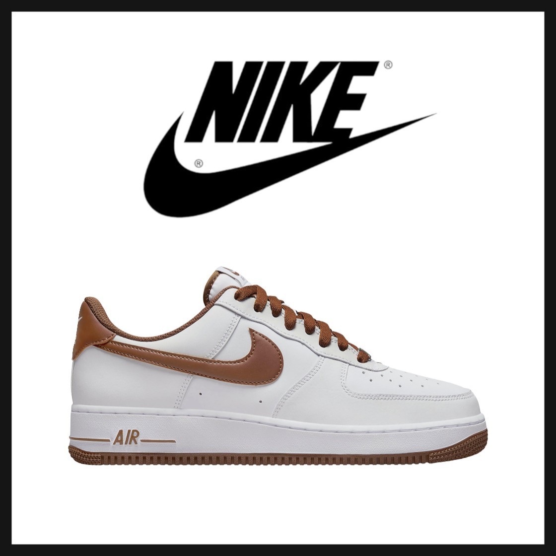 ★人気★ NIKE MEN'S AIR FORCE 1 '07 Pecan