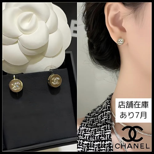 デイリーにぴったり★CHANEL ミニ クリスタルピアス