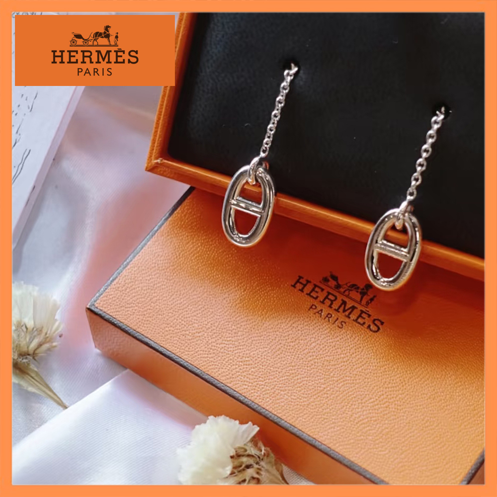 【HERMES★気品あふれる】ファランドール MM ピアス