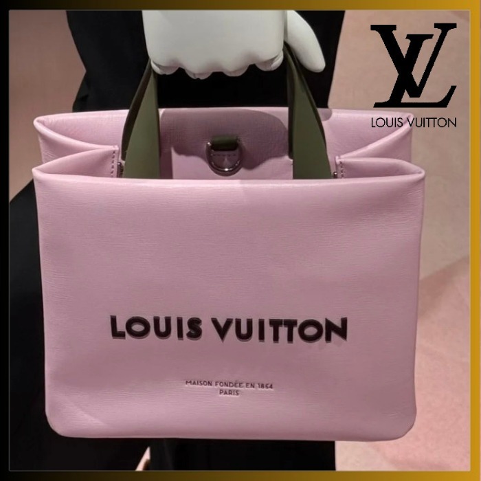 【NIGOコラボ /ピンク】Louis Vuitton ショッパーバッグ ミニ