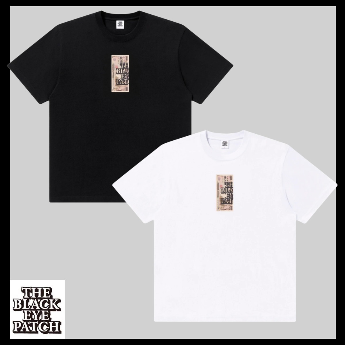 ++ブラックアイパッチ++OG YUKICHI TEE BLACK