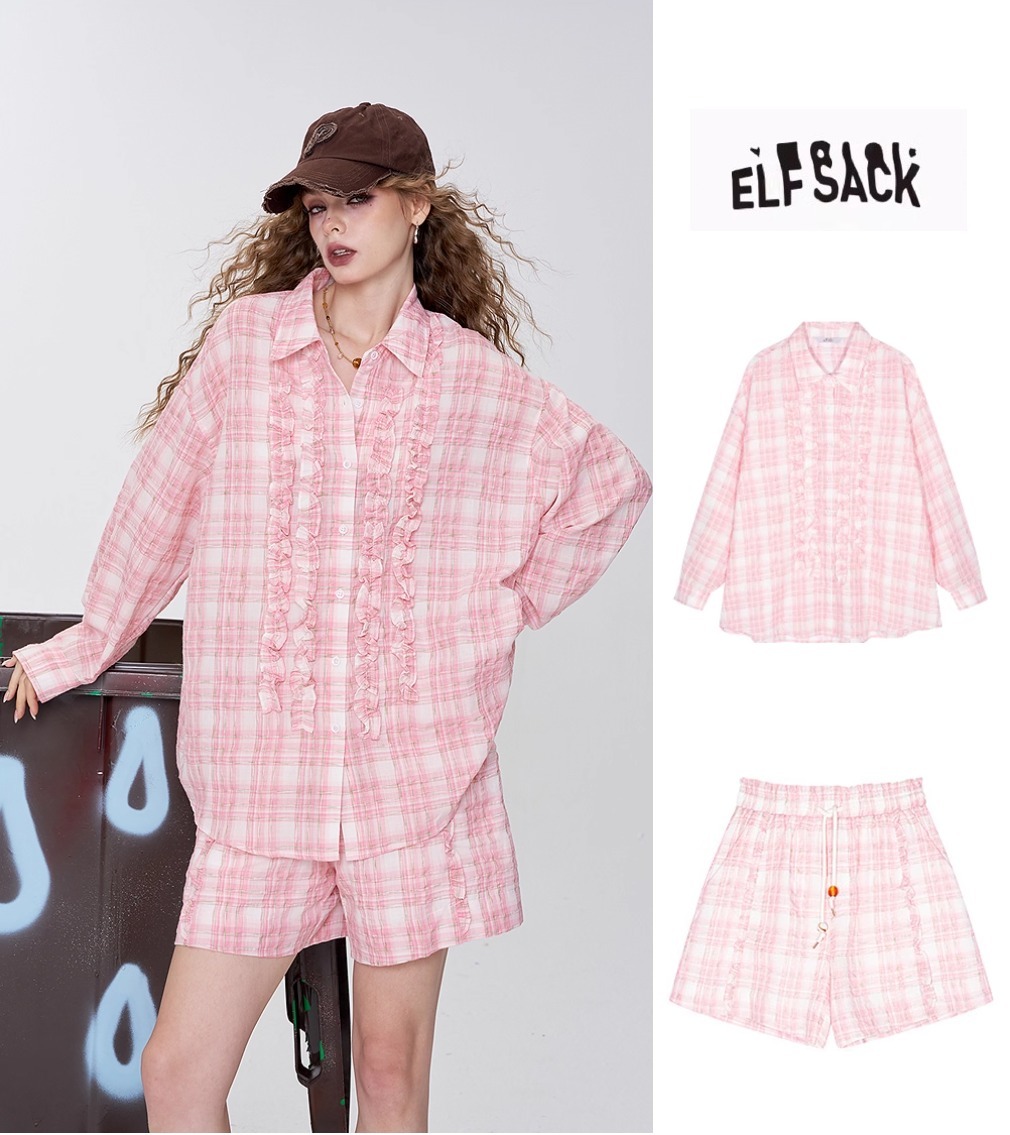 送料関税込み＜ELF SACK＞シャツ＆パンツセットアップ★大人気★