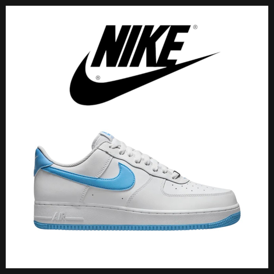 ★人気★ Nike Air Force 1 '07 Aquarius Blue White