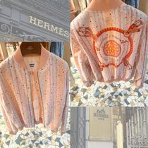 ★魅力的バックスタイル★【HERMES】COLORIAGES DE JOURブルゾン