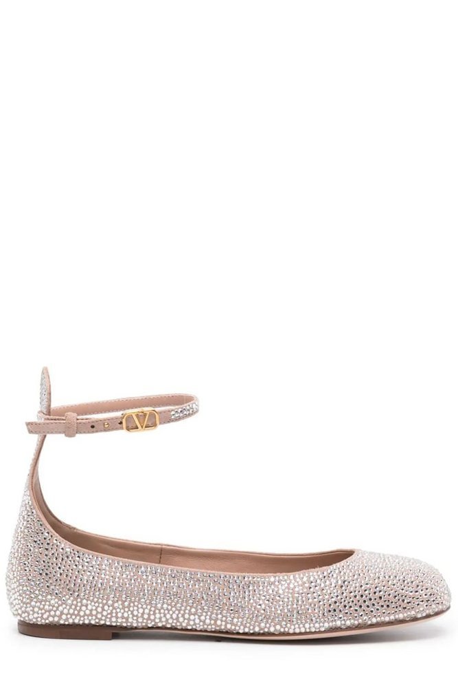 VALENTINO エンヘリッシュト ラウントトゥ ハレリナ シュス