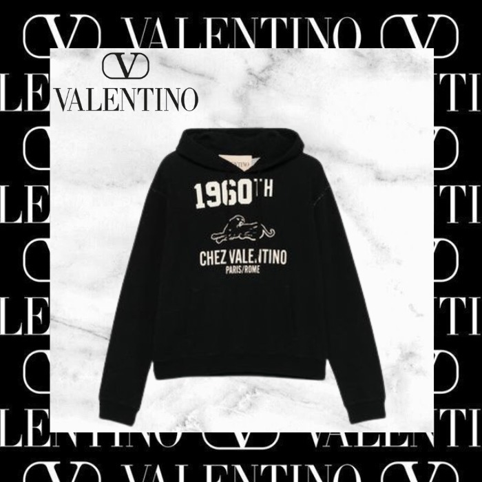 【VALENTINO】バレンティノ 2025-2026aw フーディ ブラック