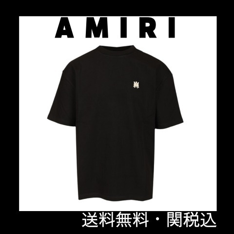 【関送込】AMIRI Ma スケーターロゴ刺繍クルーネックTシャツ