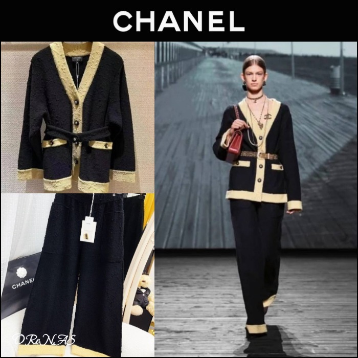 【普段使いに贅沢を♪】CHANEL ウール パンツ