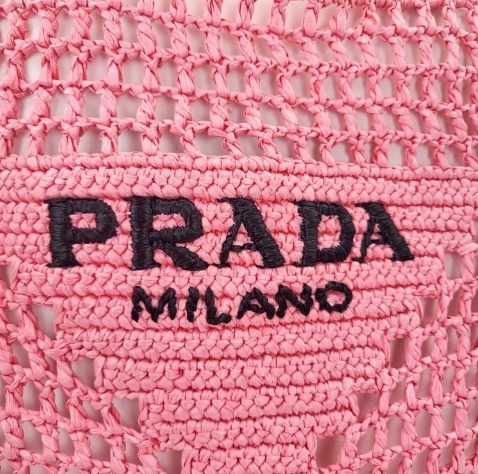 《PRADA》クロシェ トートバッグ 中古