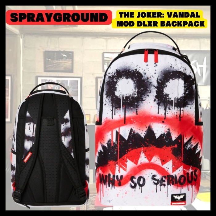 『SPRAYGROUND』THE JOKER: VANDAL MOD DLXR BACKPACK