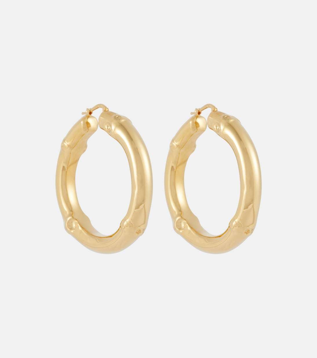 ピアス JIL SANDER  Bamboo hoop earrings