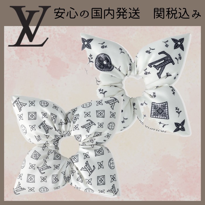 【大人気】Louis Vuitton シュシュ・フルール ピケ
