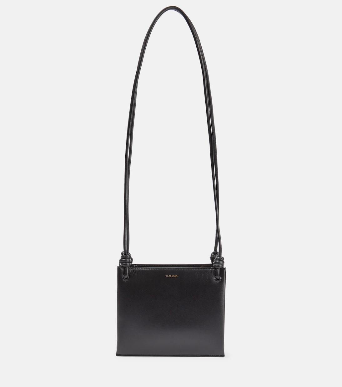 ショルダーバッグ・ポシェット JIL SANDER  Giro Small leather crossbody bag