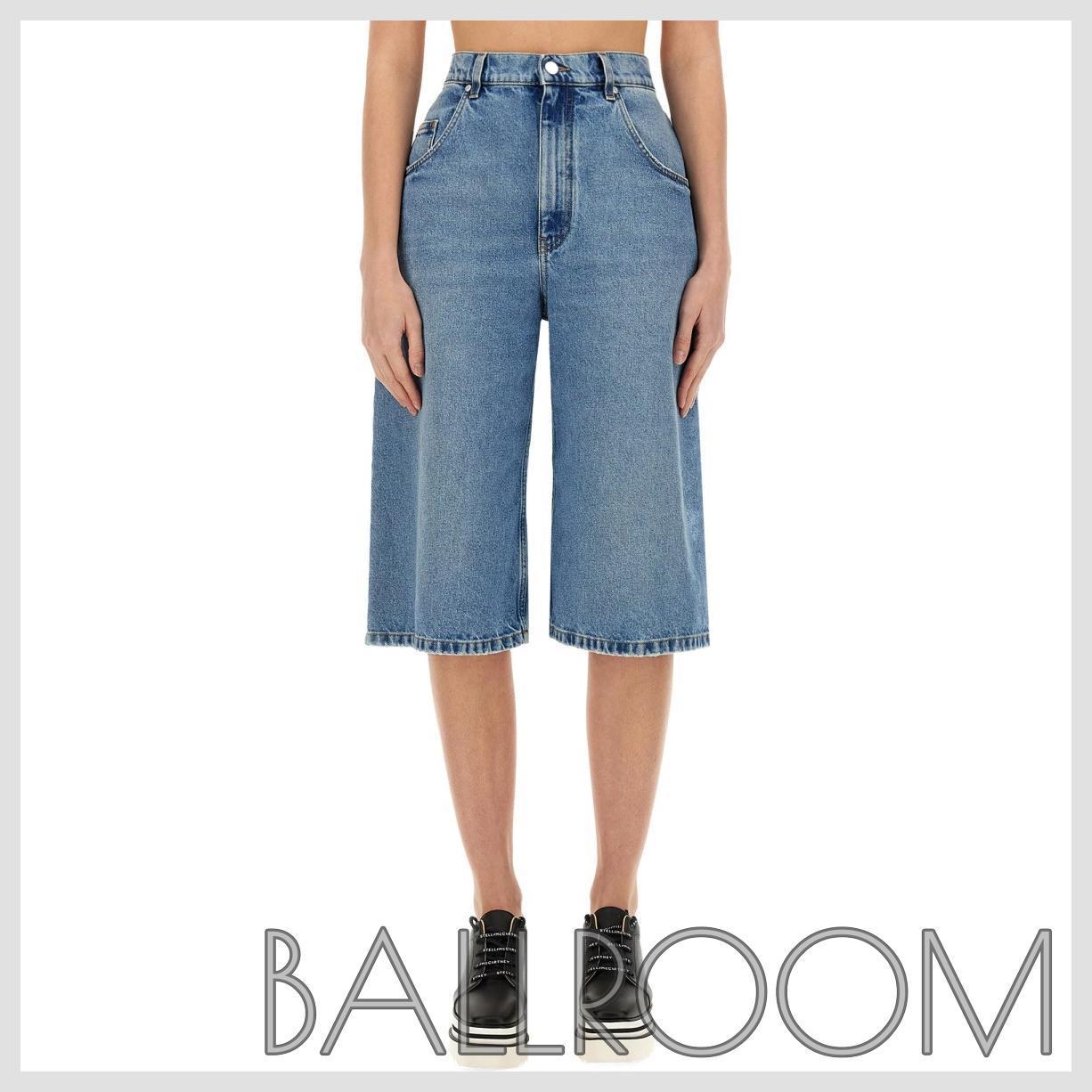 ショートパンツ STELLA MCCARTNEY DENIM BERMUDA SHORTS