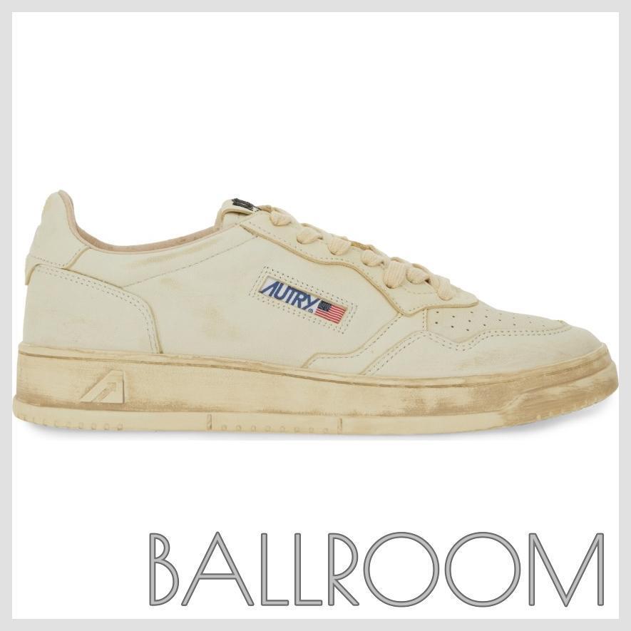 スニーカー AUTRY MEDALIST LOW SUPER VINTAGE LEATHER SNEAKERS