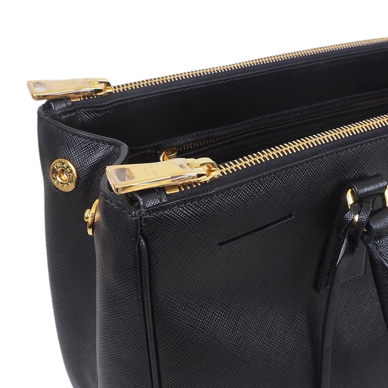 《PRADA》サフィアーノ ルクス 2WAYバッグ 中古 美品