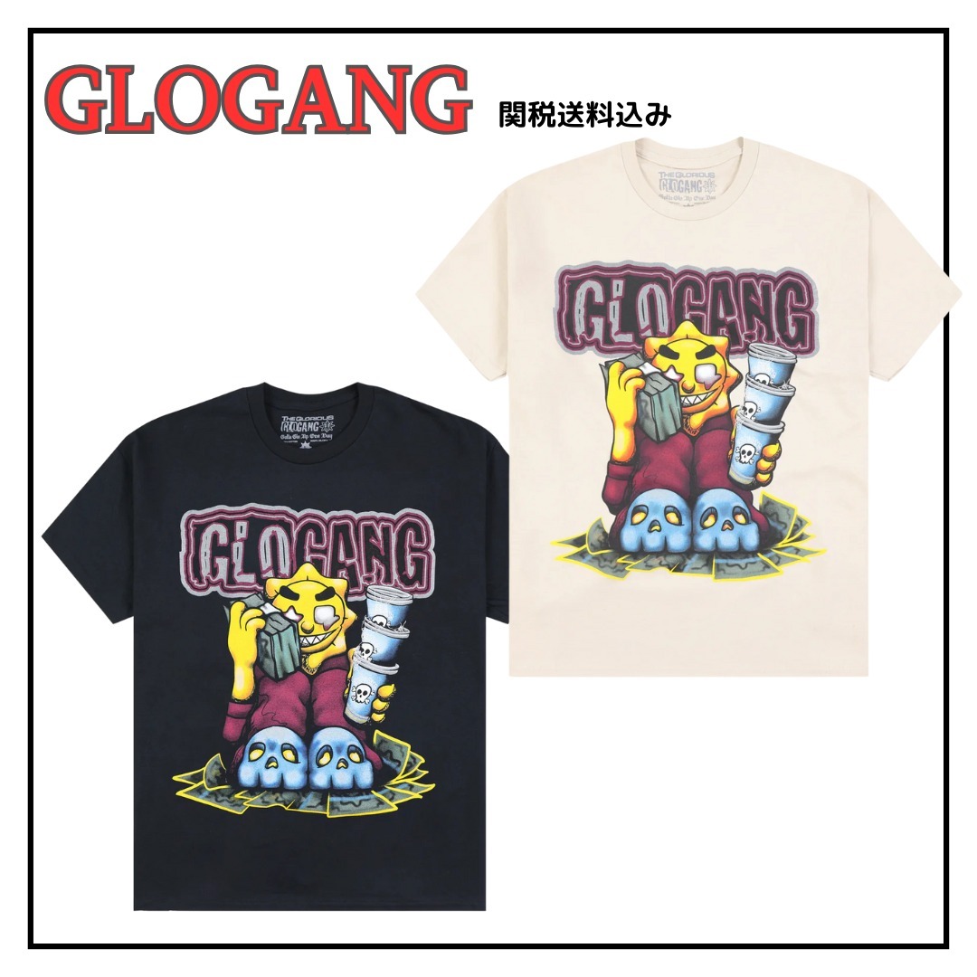人気【GLOGANG】Triple Cup Threat Tee 半袖 Tシャツ