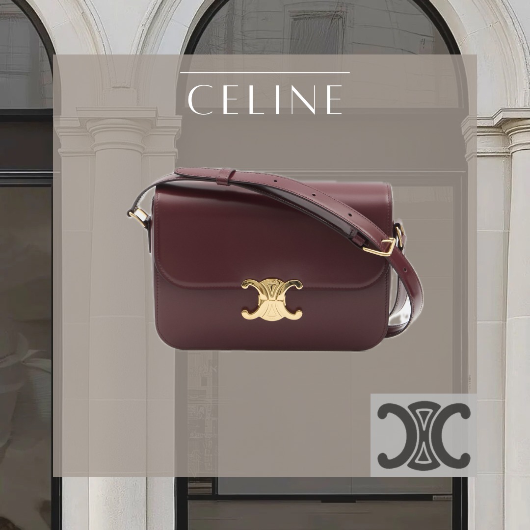 ショルダーバッグ・ポシェット CELINE Triomphe Classique Bag 187363BF428LB