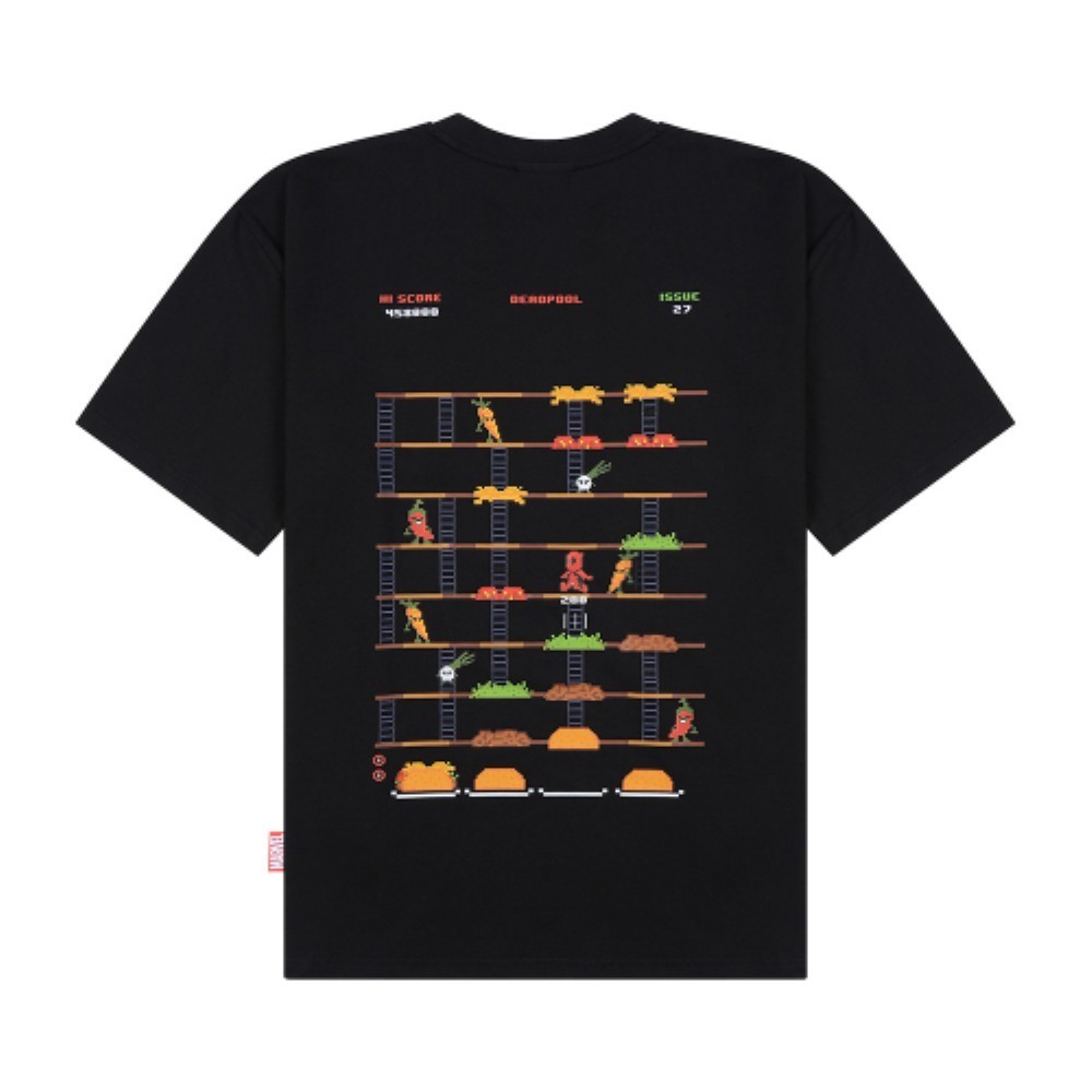 ★MARVELCOLLECTION★ MCS Deadpool Video Game T-Shirt BLACK