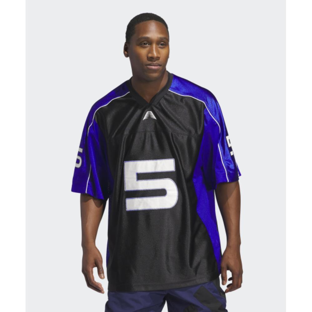 ★ adidas★ Anthony Edwards Short Sleeve Jersey Black JC784