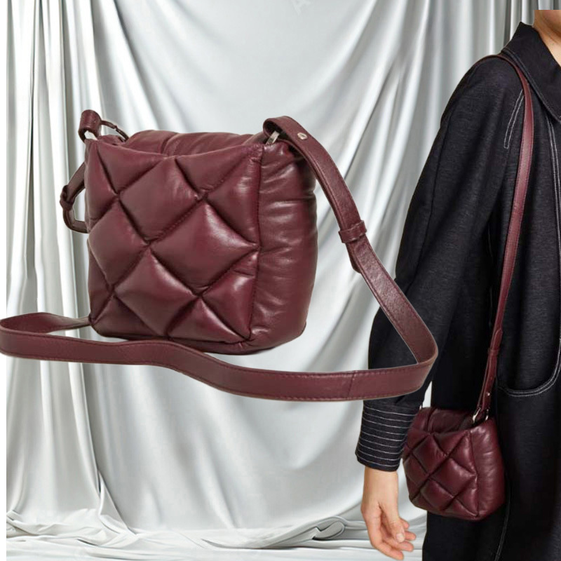 MAX＆Co「CARTIERA」キルティング ナッパレザー ミニ バッグ