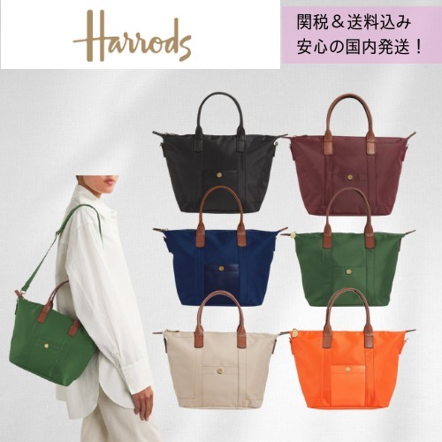関税送料込み Harrods グラブナイロン トートバッグ 2way
