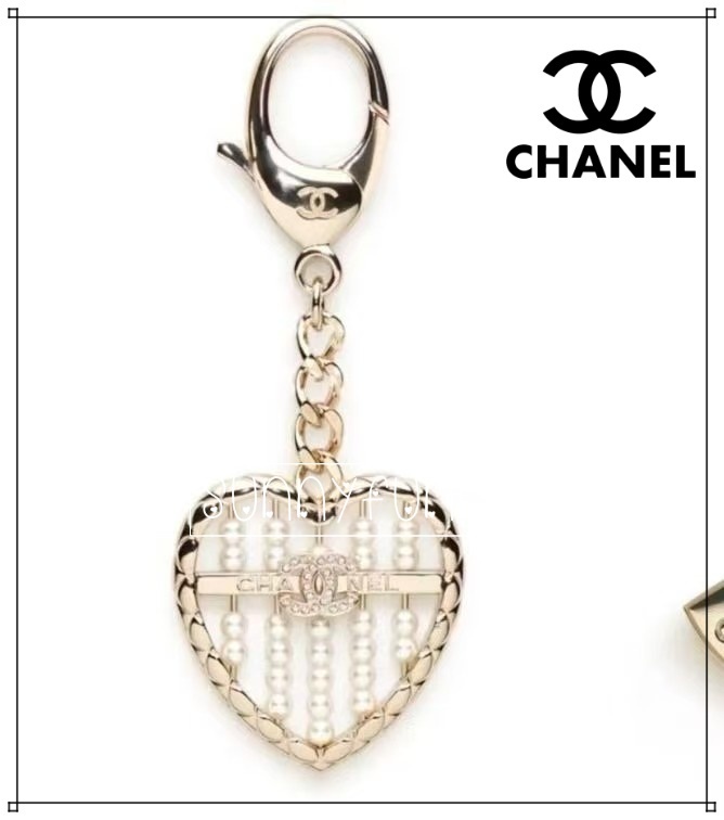 《25A★》CHANEL キーホルダー ハート