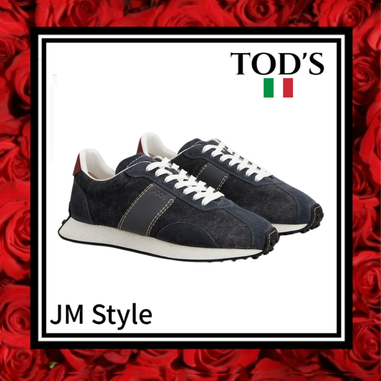VIPセール！◎TODS◎スエードTヴィンテージスニーカー