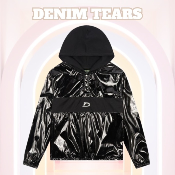 メッシュパネル★アウトドアにも【Denim Tears】プルオーバー