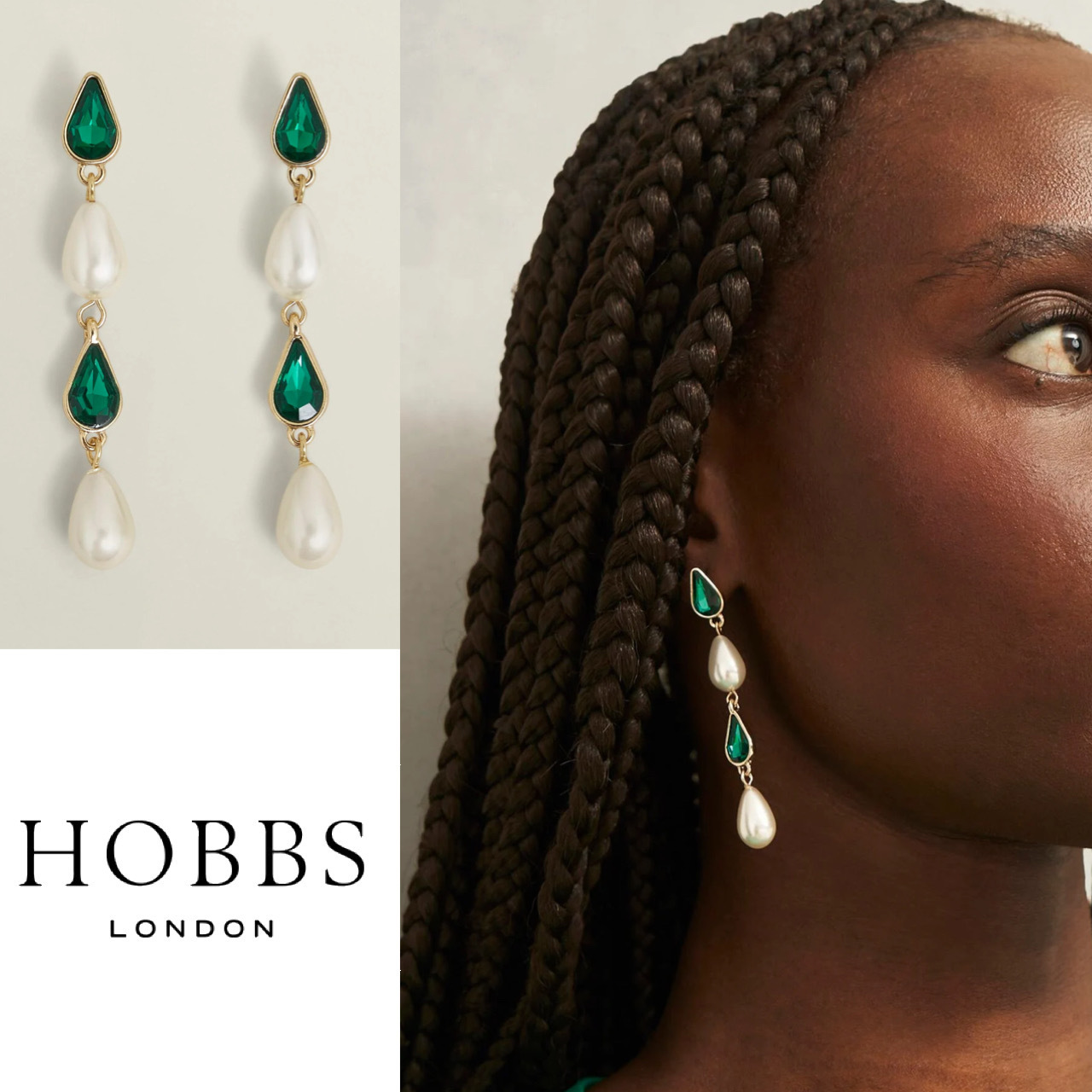 英国発【HOBBS LONDON】ローリー ピアス 関税込